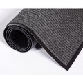 Floor Mats | Crown NR 0310GY 36 in. x 120 in. Polypropylene Needle Rib Wipe and Scrape Mat - Gray image number 1