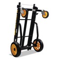 Carts & Trucks | Advantus 86201 33.25 in. x 17.25 in. x 42.5 in. 500 lbs. Capacity 8-in-1 Multi-Cart - Black image number 4