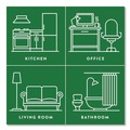 Air Fresheners & Odor Eliminators | Air Wick 62338-01918 Freshmatic Ultra Automatic Starter Kit - Fresh Linen (4/Carton) image number 2