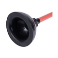 Toilet Plungers | Boardwalk 528188 18 in. Plastic Handle 5.63 in. dia. Toilet Plunger - Red/Black (6/Carton) image number 2