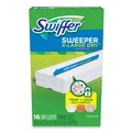 Mop Heads | Swiffer 80337556 16.9 in. x 9.8 in. Sweeper XL Dry Refill Cloths - White (4/Carton) image number 2