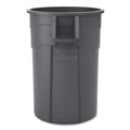 Indoor Waste Receptacles | Suncast Commercial TCU44 Injection Molded Utility Trash Can, 44 gal, Plastic/Resin, Gray image number 2