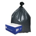 Low-Density Trash Bags | Platinum Plus 1507271 39 in. x 56 in. 60-Gallon 1.55 mil. Can Liners - Gray (50/Carton) image number 3