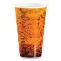 Cups | Dart 20U16ESC 20 oz. Fusion Escape Foam Hot/Cold Cups - Brown/Black (500/Carton) image number 0