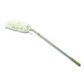 Dusters | Rubbermaid Commercial FGT12000GY00 51 in. Extension Handle HiDuster Dusting Tool with Angled Launderable Head image number 1