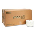 Perforated Roll & Hand Towels | Morcon Paper M250 2-Ply Septic Safe Small Core Bath Tissue - White (1,250/Roll, 24 Rolls/Carton) image number 0