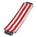 Mop Heads | Unger MD40R SmartColor MicroMop 7.0, 16-in, Red/White, 5/Carton image number 2