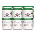 Cleaning Cloths & Wipes | Clorox Healthcare 30824 9 in. x 6.75 in. Hydrogen Peroxide Cleaner Disinfectant Wipes - Unscented (95/Canister, 6 Canisters/Carton) image number 0