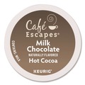 Cocoa | Cafe Escapes 5000330121 Hot Cocoa K-Cups - Milk Chocolate (24/Box) image number 1