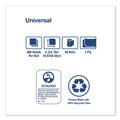 Perforated Roll & Hand Towels | Tork TM1601A 2-Ply Universal Septic-Safe Bath Tissue - White (500 Sheets/Roll, 48 Rolls/Carton) image number 3