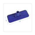 Scouring Pads & Sticks | Boardwalk 528170 4 in. x 9 in. Plastic Swivel Pad Holder - Blue (12/Carton) image number 6