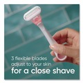 Shavers | Gillette 64906 Venus Sensitive Sensible Razors 3 Blades 36/Carton image number 5