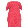 Perforated Roll & Hand Towels | San Jamar KK403 Klever Kutter 1 in. Blade 4 in. Plastic Handle 3 Razor Blades Safety Cutter - Red (3/Pack) image number 3