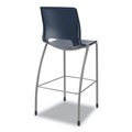 Indoor Seating | HON HMG5.N.E.RE.PLAT Motivate Four-Leg 30 in. Seat Height Supports Up to 300 lb Cafe Height Stool - Regatta Seat/Back, Platinum Base image number 2