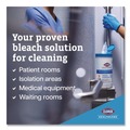 Cleaning Cloths & Wipes | Clorox Healthcare 30577 6 in. x 5 in. 1-Ply Bleach Germicidal Wipes - Unscented, White (150/Canister) image number 7