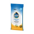 Cleaning Cloths & Wipes | Pledge 319249 7 in. x 10 in. Multi-Surface Cleaner Wipes - Fresh Citrus (25/Pack, 12 Packs/Carton) image number 2