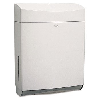 TOWEL DISPENSERS | Bobrick B-5262 Matrix Series 11.5 in. x 4.75 in. x 15.25 in. Surface-Mounted Paper Towel Dispenser - Gray