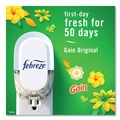 Air Fresheners & Odor Eliminators | Febreze 80781111 2.63 oz. PLUG Air Freshener Refills - Gain Scent (6 Packs/Carton) image number 4