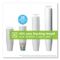 Cups | Dixie 5338CD PerfecTouch 8 oz. Paper Hot Cups - Coffee Haze Design (50/Sleeve, 20 Sleeves/Carton) image number 6