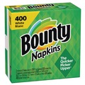 Luncheon Napkins | Bounty 80335351 12.1 in. x 12 in. 2-Ply Quilted Napkins - White (4/Carton) image number 0