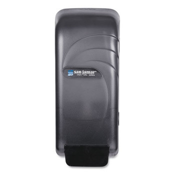 San Jamar S890TBK 800 mL 4.5 x 4.38 x 10.5 Oceans Universal Liquid Soap Dispenser - Black