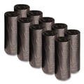 Low-Density Trash Bags | Boardwalk X7658SKKR01 38 in. x 58 in. 60 gal. 1.2 mil Recycled Low-Density Polyethylene Can Liners - Black (100/Carton) image number 0