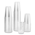 Cups | Karat C-KC10 10 oz. PET Plastic Cups - Clear (1000/Carton) image number 3