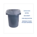 High-Density Trash Bags | Boardwalk Z8648VNK 43 in. x 48 in. 56 gal. 16 mic High Density Industrial Can Liners - Natural (200/Carton) image number 5