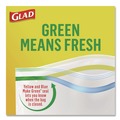 Resealable Bags | Glad 57263 6.63 in. x 5.88 in. Zipper Food Storage Sandwich Bags - Clear (12 Boxes/Carton) image number 9