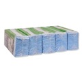 Cleaning Cloths & Wipes | Tork 192578 1-Ply 15.4 in. x 12.8 in. Unscented Low-Lint Cleaning Cloth - Blue (5/Carton) image number 1