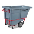 Carts & Trucks | Rubbermaid Commercial 2192466 0.5 cu yd BRUTE DURATILT Frame Tilt Truck Standard Duty 850 lb Capacity Gray image number 0