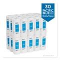 Perforated Roll & Hand Towels | Georgia Pacific Professional 27385 11 in. x 8.8 in. 2-Ply Pacific Blue Select Perforated Kitchen Paper Towel Roll  - White (30 Rolls/Carton) image number 1