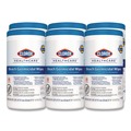 Cleaning Cloths & Wipes | Clorox Healthcare 35309 1 Ply 6.75 in. x 9 in. Unscented Bleach Germicidal Wipes - White (6/Carton) image number 0