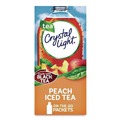 Drink Mixes | Crystal Light GEN00797 0.09 oz. Packet Flavored Drink Mix - Peach Tea (30/Box) image number 0