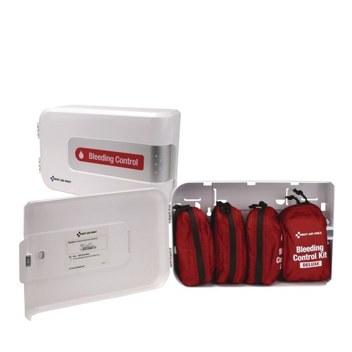 First Aid Kits | First Aid Only 91143 64-Piece SmartCompliance Complete Deluxe Pro Bleeding Control Station image number 0