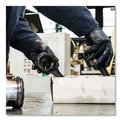Food Service Disposable & Single Use Gloves | Ammex BX346100 9.5 in. Long 3 mil Powder-Free Industrial Nitrile Gloves - Large/Black (1000/Carton) image number 6