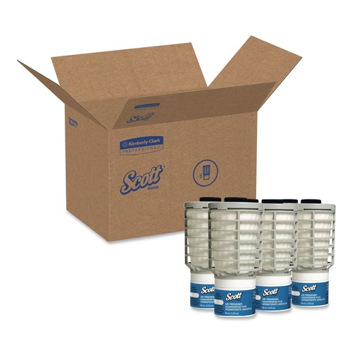 Air Fresheners & Odor Eliminators | Scott 91072 Essential 48 ml Cartridge Continuous Air Freshener Refills - Ocean Scent (6/Carton) image number 0