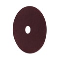 Floor Pads-Stripping | Boardwalk 7100151260 20 in. Deep Scrub Pads - Maroon (10/Carton) image number 2