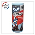 Perforated Roll & Hand Towels | Scott 75130 9.4 in. x 11 in. 1-Ply Standard Shop Towels - Blue (30/Carton) image number 8