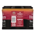 Coffee - Caffeinated | Folgers 2550030439 22.6 oz. Canister Black Silk Coffee (6/Carton) image number 3