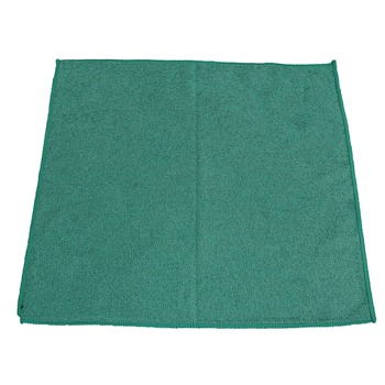 CLEANING CLOTHS AND WIPES | Impact LFK301 16 in. x 16 in. Lightweight Microfiber Cloths - Green (240/Carton)