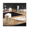 Luncheon Napkins | Boardwalk BWK8310 12 in. x 12 in. 1-Ply 1/4-Fold Lunch Napkins - White (6000/Carton) image number 7