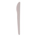 Disposable Knives | Eco-Products EP-S011-W Plantware 6 in. Knife Compostable Cutlery - White (1000/Carton) image number 0
