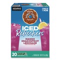 Coffee - Caffeinated | The Original Donut Shop 5000382824 ICED Refreshers K-Cup Pods - Mango Dragonfruit Lemonade (20/Box) image number 0