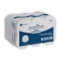 Perforated Roll & Hand Towels | Georgia Pacific Professional 19379 2-Ply Angel Soft PS Compact Coreless Premium Bathroom Tissue - White (18/Carton) image number 2