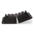Waste Receptacle Lids | Rubbermaid Commercial FG461500BLA 31 in. x 44.13 in. x 8.5 in. Rectangular Lid for 16 cu-ft. Truck - Black image number 2