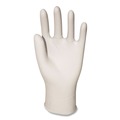 Food Service Disposable & Single Use Gloves | Boardwalk BWK315SCT 4 mil 9.5 in. Long Powder-Free Synthetic Vinyl Gloves - Small, Cream (100/Box, 10 Boxes/Carton) image number 2