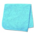 Cleaning Cloths & Wipes | Rubbermaid Commercial 1820583 16 in. x 16 in. Microfiber Cleaning Cloths - Blue (24/Pack) image number 3