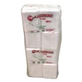 Food Containers & Lids | Plastifar 12109 7.56 in. x 8.25 in. x 2.38 in. 3-Compartment Foam Hinged Lid Containers - White (200/Carton) image number 3