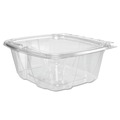 Food Containers & Lids | Dart CH32DEF ClearPac SafeSeal 32 oz. Tamper-Resistant/Evident Flat-Lid Containers - Clear (100/Bag, 2 Bags/Carton) image number 1